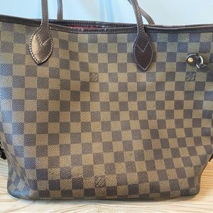 Louis Vuitton Neverfull MM in Damier Ebene